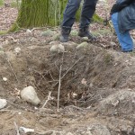 Grabungsschäden an Hügelgräbern Bild 3